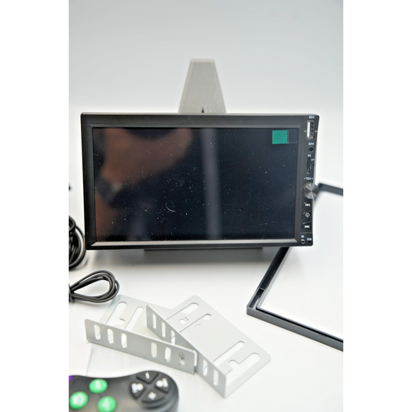 Double Din Car Stereo w/ Android Auto & CarPlay | Touchscreen | Bluetooth | IPS - Picture 6 of 15